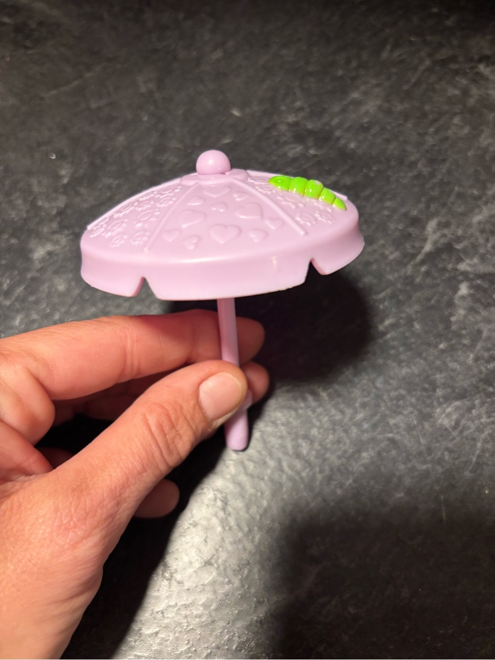 Fisher price Umbrella for Toy Table, Vintage Doll Furniture